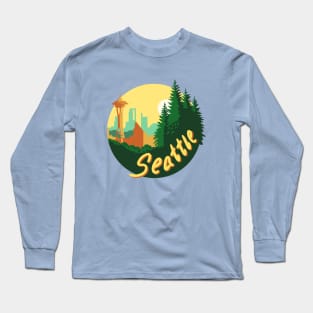 Seattle Overlook Long Sleeve T-Shirt